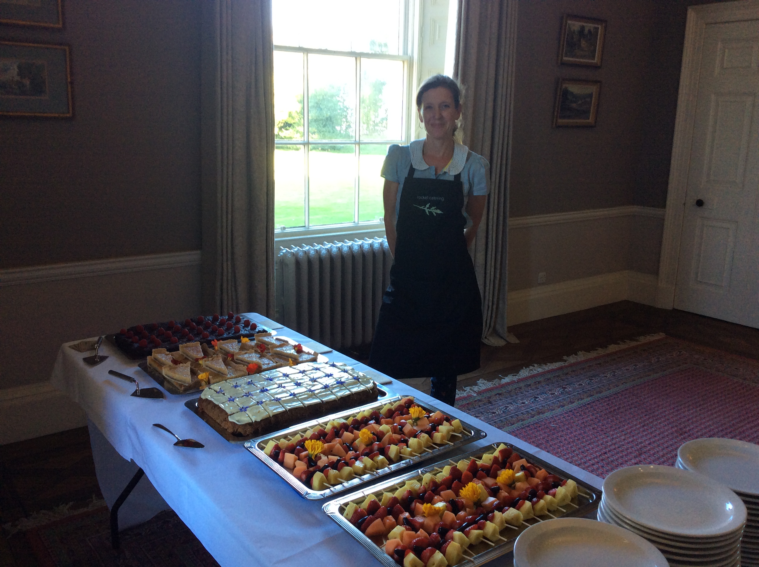 Wedding buffet Saltmarshe Hall