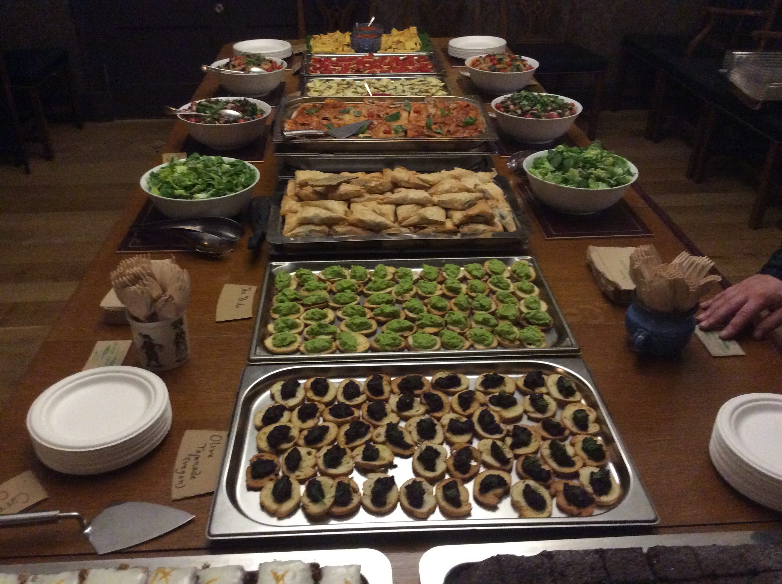 Vegetarian buffet